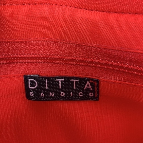 Ditta Sandico Lualhati Woven Fabric Clutch - Red, 10”W x 7”H x 1”D, NWT - Picture 10 of 10